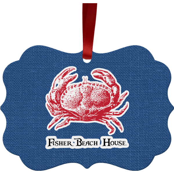 Custom Design - Christmas Ornament (Front View)