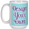 Design Your Own 15 oz Coffee Mug - White