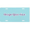 Design Your Own Front License Plate