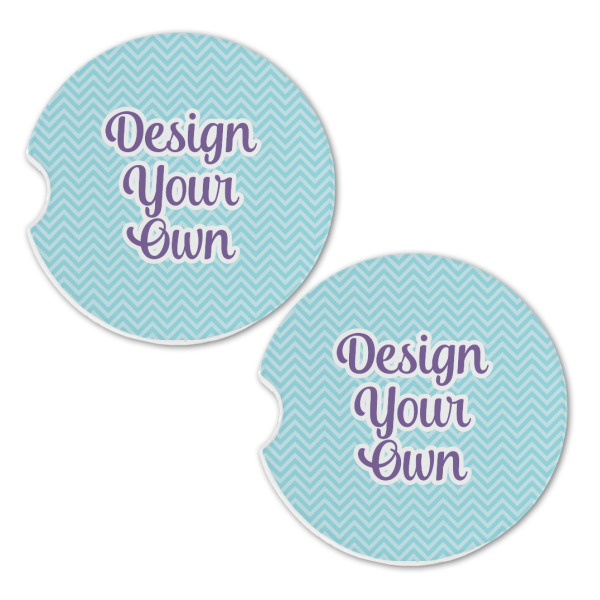 Custom Design - Sandstone Car Coasters - Set of 2