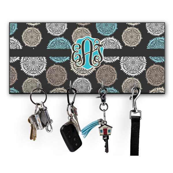 Custom Design Your Own Key Hanger w/ 4 Hooks