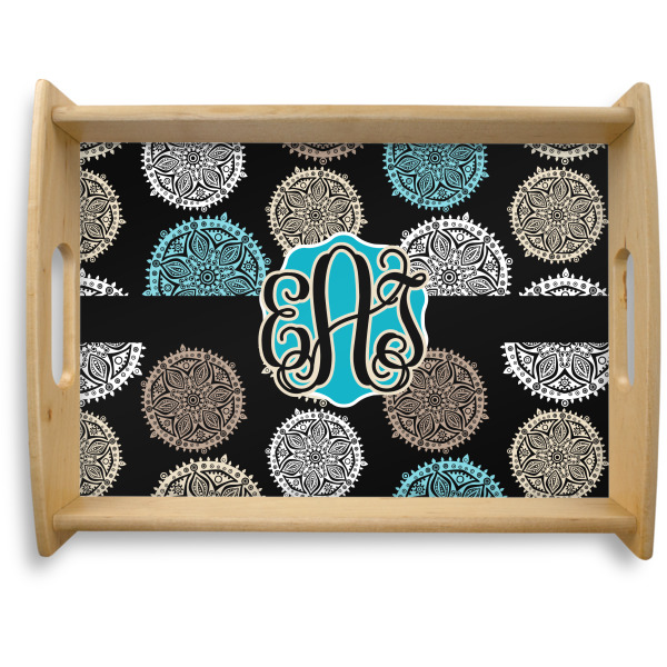 Custom Design Your Own Natural Wooden Tray - Large