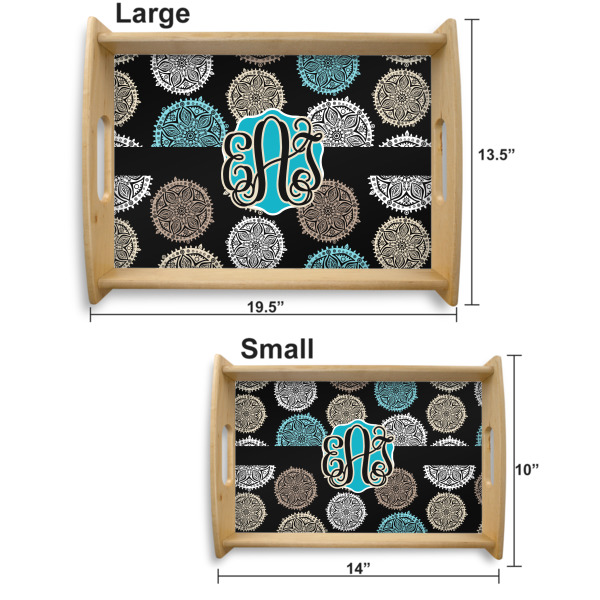 Custom Design - Serving Tray Wood Sizes