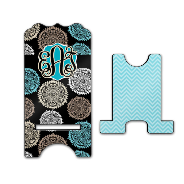 Custom Design - Stylized Phone Stand - Front & Back - Large