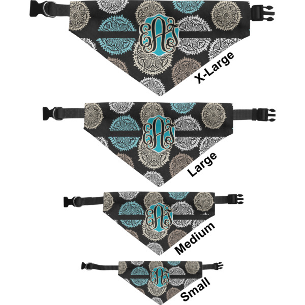 Custom Design - Pet Bandana Sizes