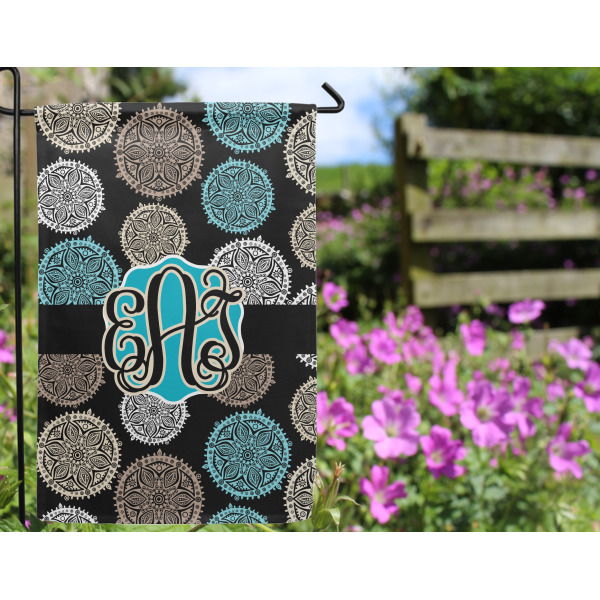 Custom Design - Garden Flag - Outside In Flowers