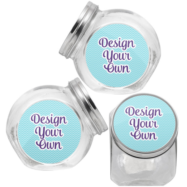 Custom Design - Puppy Treat Jar - Top Left Right