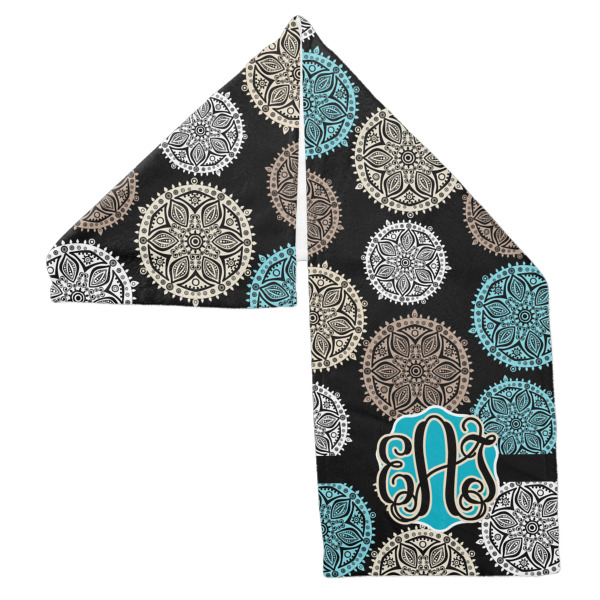 Custom Design - Sports Towel Folded - Both Sides Showing