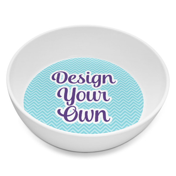 Custom Design Your Own Melamine Bowl - 8 oz