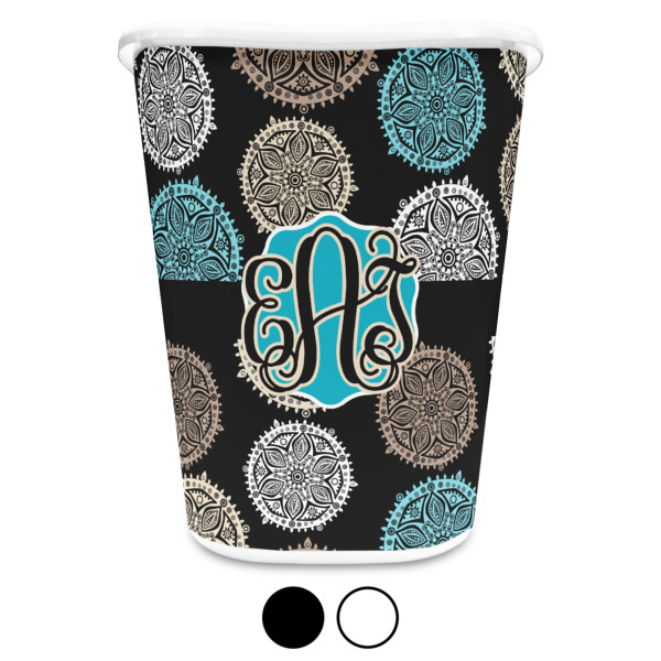Custom Design - Waste Basket - Both Colors - Front