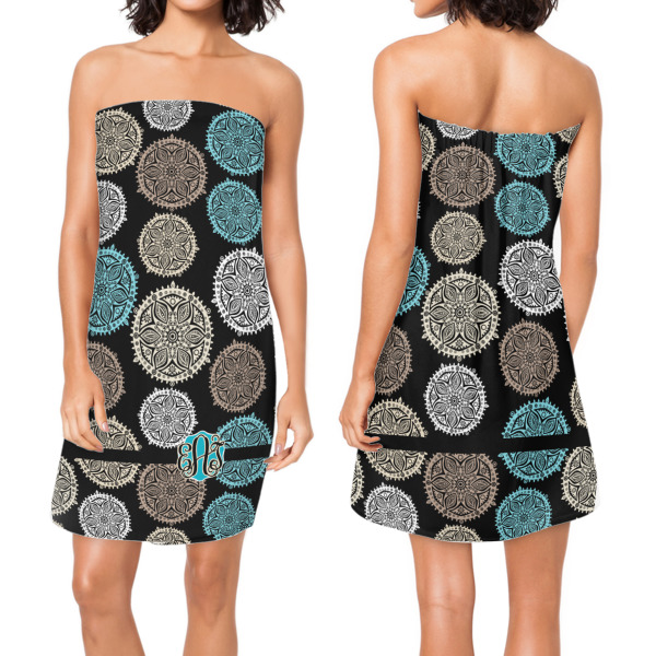 Custom Design - Custom Bath Wrap - Front & Back View