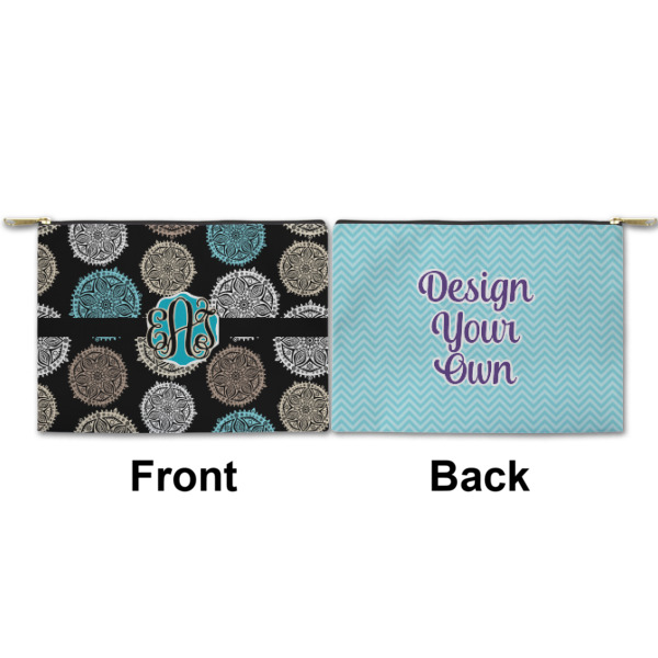 Custom Design - Small Zipper Pouch Approval (Front and Back)