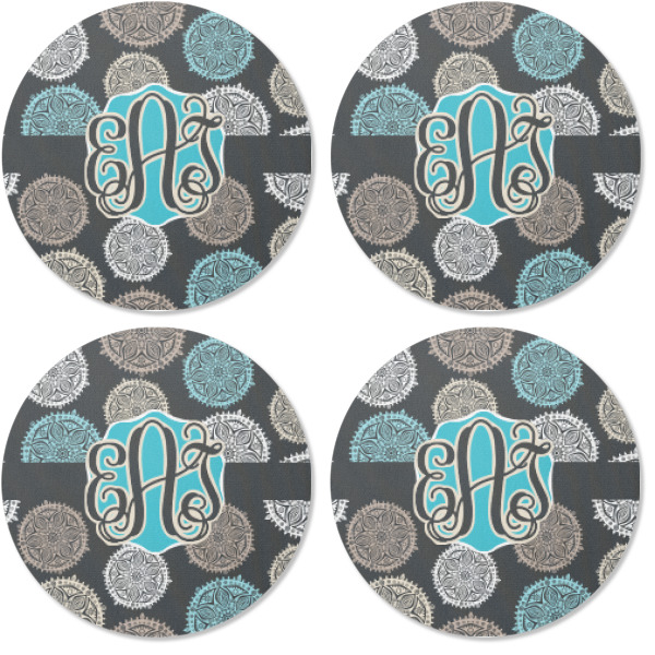 Custom Design - Coaster Round Rubber Back - Apvl
