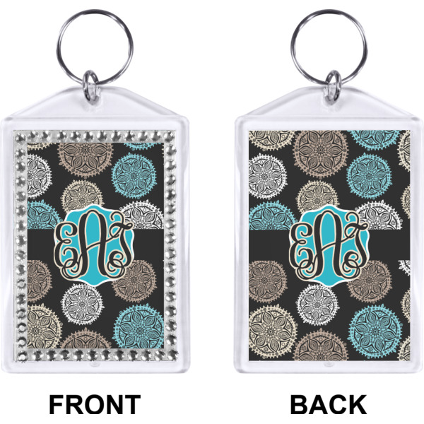 Custom Design - Bling Keychain (Front + Back)