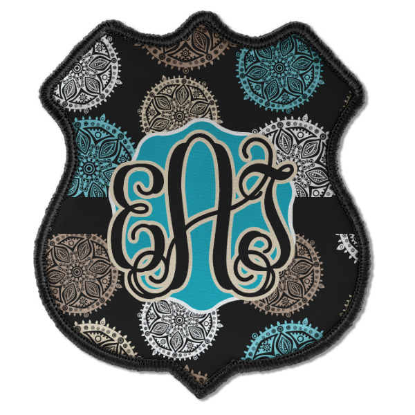Custom Design - Iron On Patch - Shield - Style C - Front