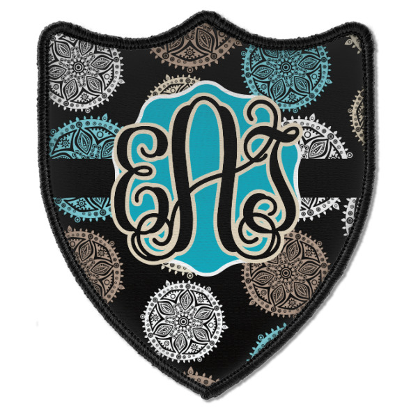 Custom Design - Iron On Patch - Shield - Style B - Front
