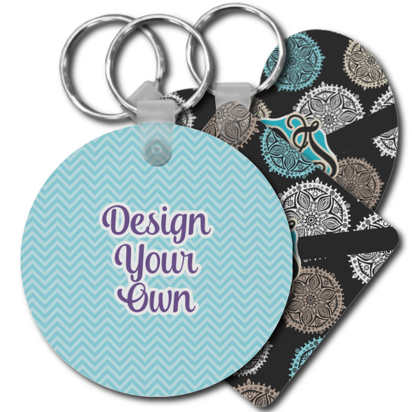 Custom Design Your Own Plastic Keychain