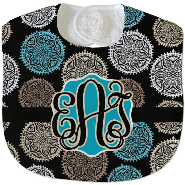 Custom Design - New Baby Bib - Closed and Folded