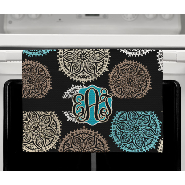 Custom Design - Waffle Weave Towel - Full Color Print - Lifestyle2 Image