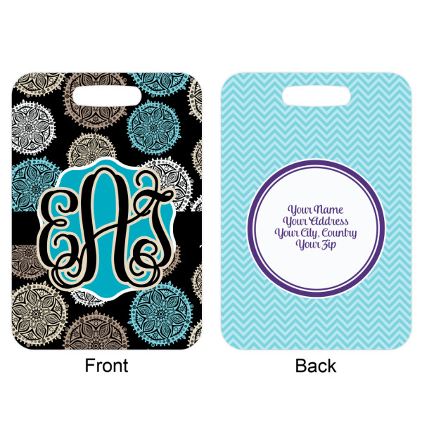Custom Design - Metal Luggage Tag - Approval