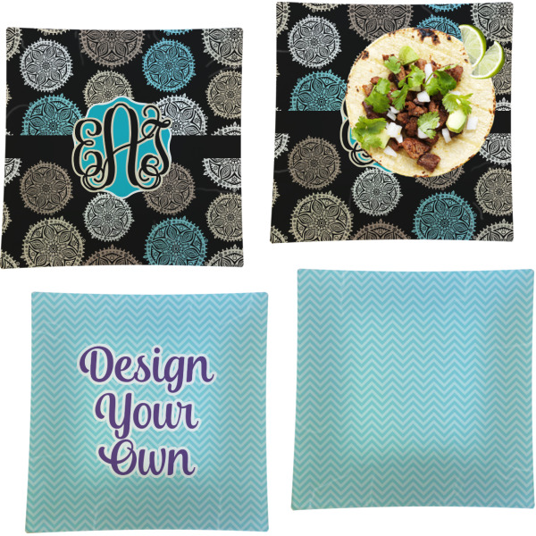 Custom Design - Set of Square Dinner Plates