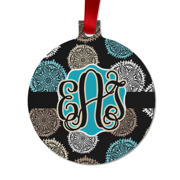 Custom Design - Metal Ball Ornament - Front