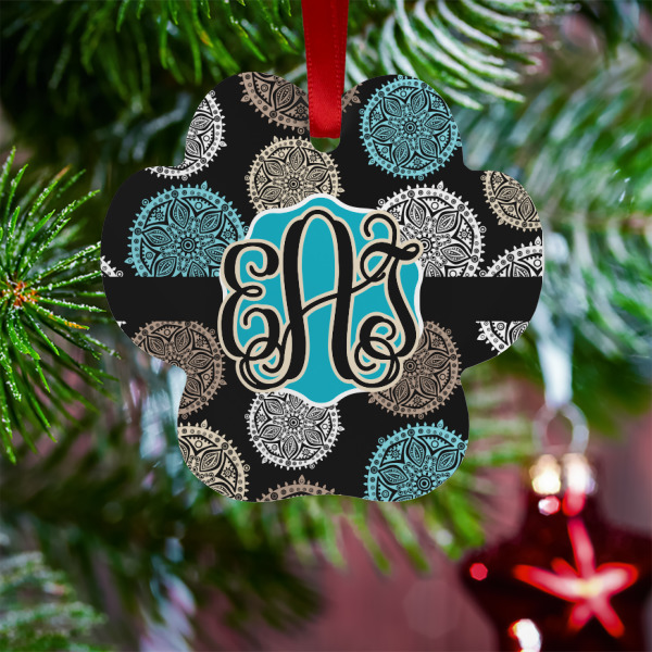 Custom Design - Metal Paw Ornament - Lifestyle