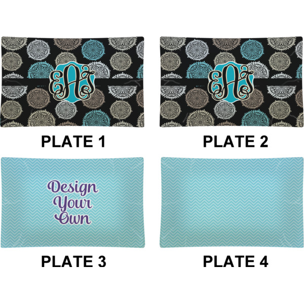 Custom Design - Set of Rectangular Dinner Plates (Approval)