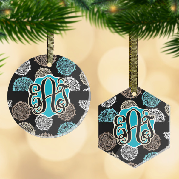 Custom Design Your Own Flat Glass Ornament