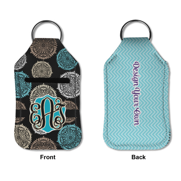 Custom Design - Sanitizer Holder Keychain - Small APPROVAL (Flat)