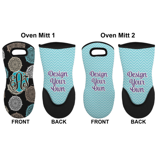 Custom Design - Neoprene Oven Mitt - Set of 2 - Approval