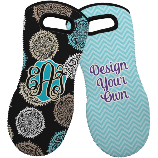 Custom Design - Neoprene Oven Mitt -Set of 2 - Front