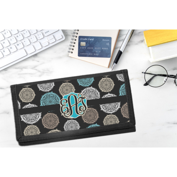 Custom Design - DyeTrans Checkbook Cover - LIFESTYLE