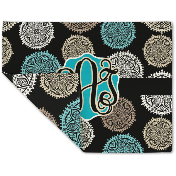 Custom Design - Linen Placemat - Folded Corner (double side)
