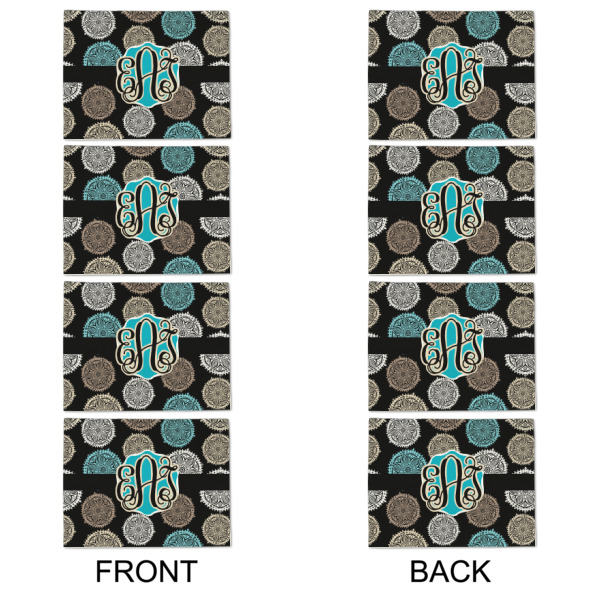 Custom Design - Linen Placemat - Double Sided - Approval - Set of 4