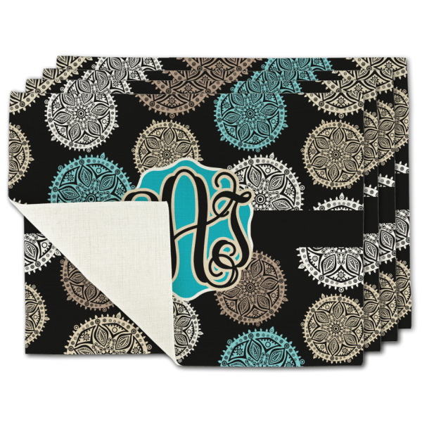 Custom Design Your Own Single-Sided Linen Placemat - Set of 4