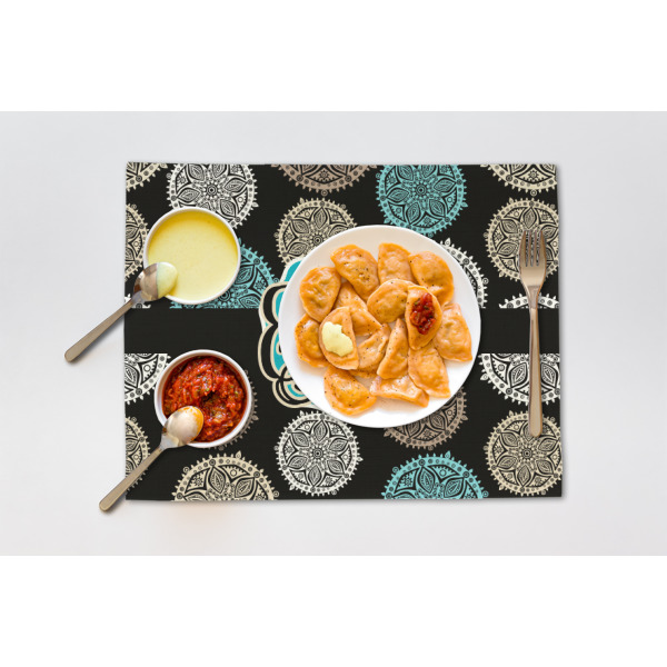 Custom Design - Linen Placemat - Single - Lifestyle