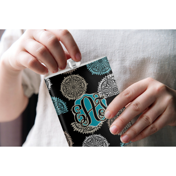 Custom Design - Stainless Steel Flask - LIFESTYLE 1
