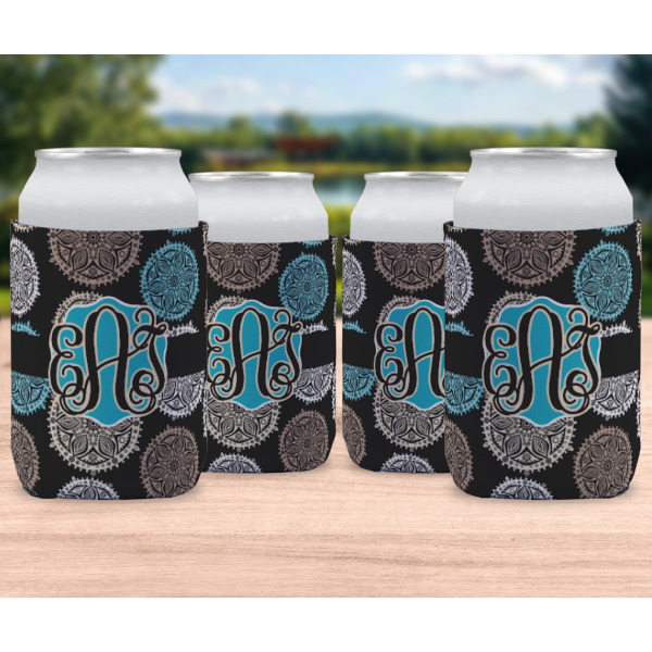 Custom Design - Can Cooler - Standard 12oz - Set of 4 - In Context