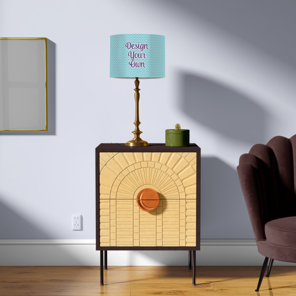 Custom Design - 8" Drum Lampshade - LIFESTYLE
