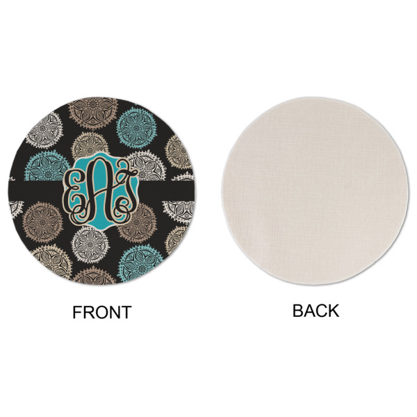 Custom Design - Round Linen Placemats - APPROVAL (single sided)