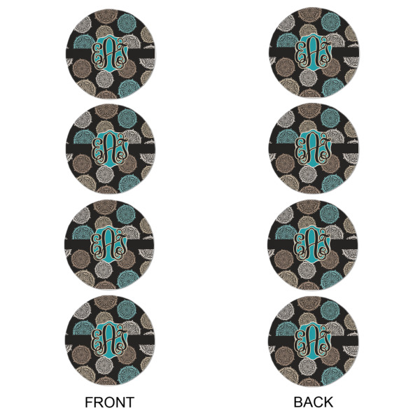 Custom Design - Round Linen Placemats - APPROVAL Set of 4 (double sided)