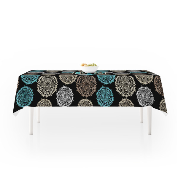 Custom Design - Tablecloths (58"x102") - LIFESTYLE (side view)
