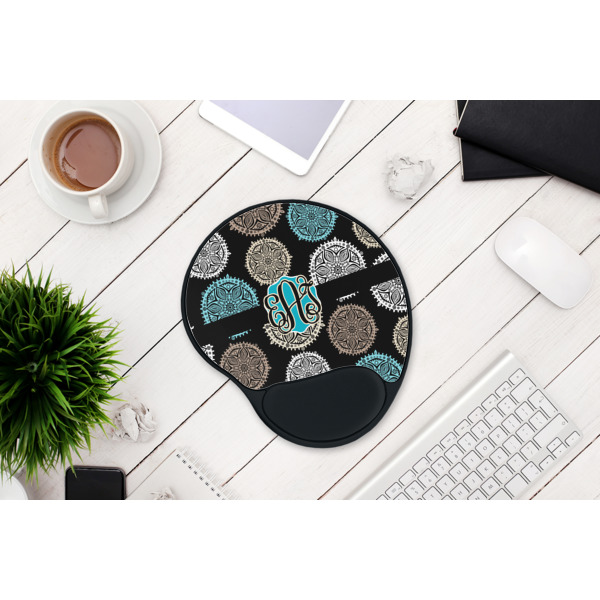 Custom Design - Mouse Pad with Wrist Rest - LIFESYTLE 1