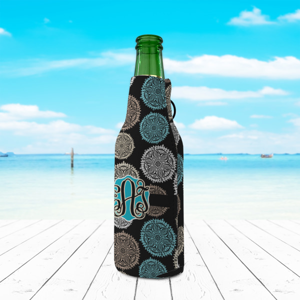 Custom Design - Zipper Bottle Cooler - LIFESTYLE