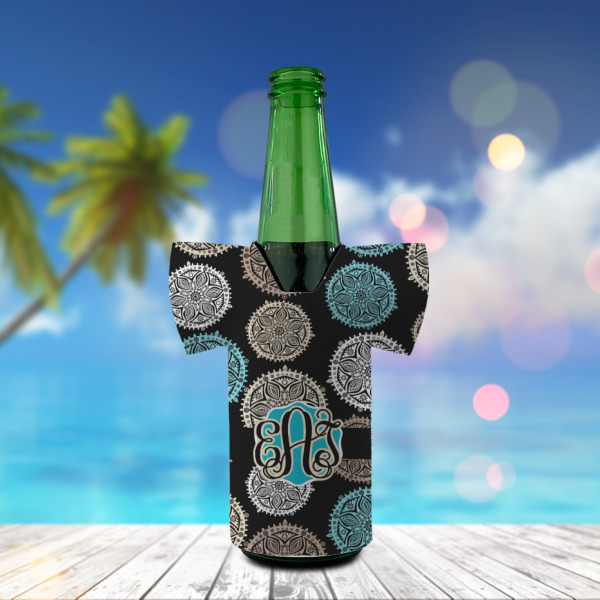 Custom Design - Jersey Bottle Cooler - LIFESTYLE