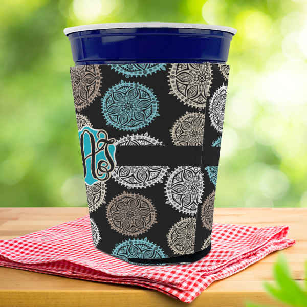 Custom Design - Party Cup Sleeves - with bottom - Lifestyle