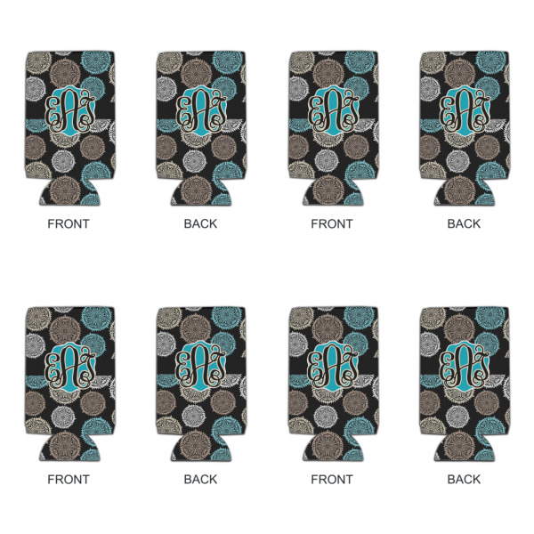 Custom Design - Can Cooler - 16oz - Set of 4 - Front & Back