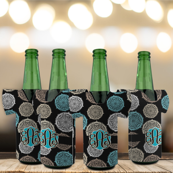 Custom Design - Jersey Bottle Cooler - Set of 4 - LIFESTYLE