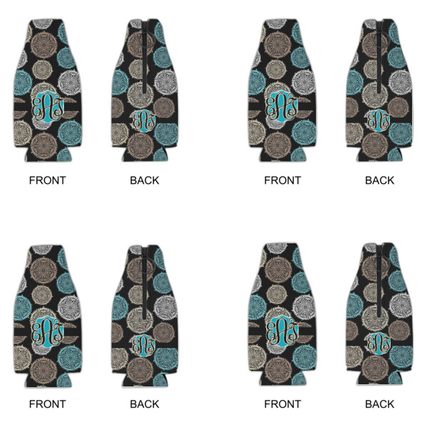 Custom Design - Zipper Bottle Cooler - Set of 4 - Approval